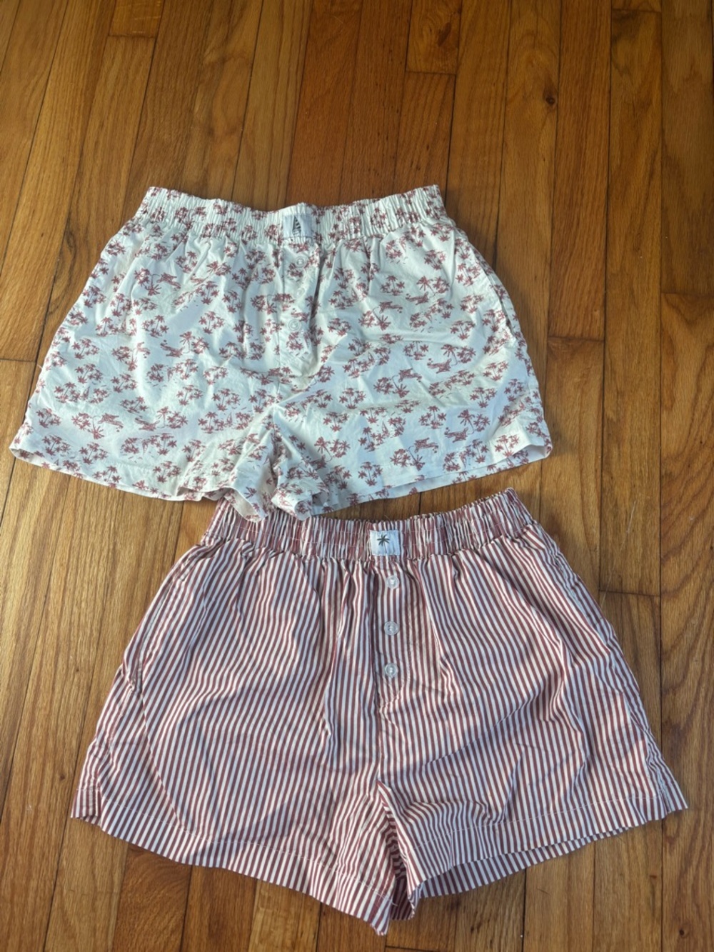 Women’s boxer pajama shorts, set of 2